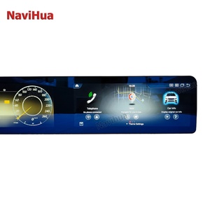 For NaviHua W221 Car DVD Player GPS Navigation New Design Dual Screen Android <b>Auto</b> Radio Digital Cluster TV for Benz S Class 4GB - Product Image 2