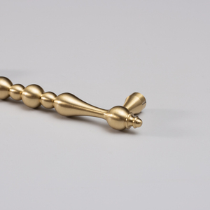 Retro Solid Brass Handles Chain Pearls Ball Design Furniture Kitchen Cabinet Chest of <strong>Drawers</strong> Handle Pull Home Decoration - Product Image 4