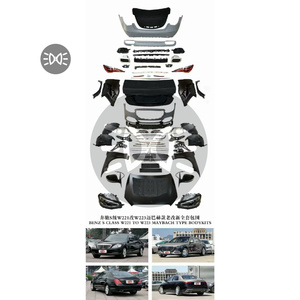 Geeignet für Mercedes-Benz S-Klasse W221 Modifiziert W223 Maybach Surround Grille Stoßstange <span class=keywords><strong>Mayba</strong></span> Alt bis Neu Surround - Product Image 2