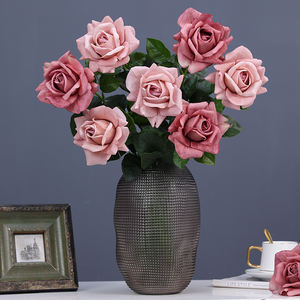 <span class=keywords><strong>Fleur</strong></span> en soie réaliste Mary <span class=keywords><strong>Rose</strong></span> artificielle faite à la main exquise pour l'élégance éternelle livraison rapide - Product Image 1