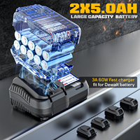 Obeng Impack Tanpa Kabel 1/2 Inch 1100N.m Torsi Tinggi 20V Brushless untuk Perbaikan Ban Mobil, Truk, dan Peralatan Berat