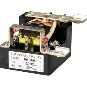 Cable de cobre de contacto plateado, gran relé de potencia, 150A 12V 24VQ---- 150A