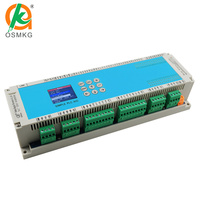 Oshangming PLC Transistor Salida 24 V 32 Entrada 32 Salida 2AI 2AO con RS485 para HMI