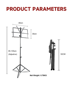 P-011 Supporti Pieghevoli per Partiture Musicali OEM di Fabbrica - Accessori per Strumenti Musicali - Product Image 2