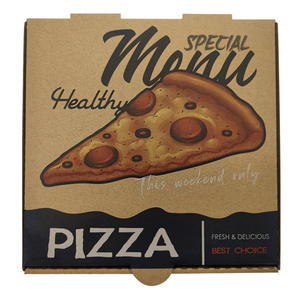 <span class=keywords><strong>Cajas</strong></span> de <span class=keywords><strong>Regalo</strong></span> Personalizadas para Pizza y Comida Rápida, Biodegradables, de Alta Gama, Creativas, de Papel Kraft, con Logotipo - Product Image 2