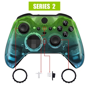 EXtremeRate Custom Replacement Faceplate Front Housing Shell Kit for <b>Xbox</b> One Elite Series 2 <b>Controller</b> - Product Image 4