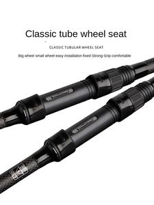 Caña de Pescar para Carpas, de Carbono, 3 Secciones, Largo Alcance 3.6m/3.9m, Guías de Cerámica, Acción Media, Potencia Alta, para Pesca en Barco, EVA - Product Image 3