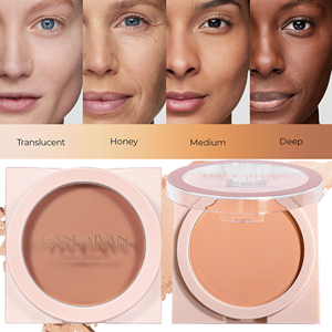 HANDAIYAN Ajuste Compacto Polvo prensado Control de aceite Corrector Larga duración 12H Base de cobertura de maquillaje facial - Product Image 4