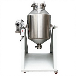 Mezcladora de Polvo Automática con Motor de Corriente Alterna y Tambor de Acero Inoxidable, Máquina de Mezcla en Seco con Capacidad de 100L para Productos Químicos, Alimentos y Detergentes en Polvo - Product Image 1