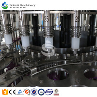 Ligne de production d'eau en bouteille entièrement automatique Sokos 15000BPH pour l'embouteillage d'eau pure et minérale