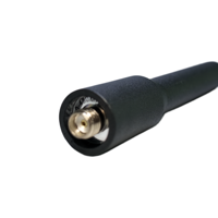 Antenne GENTONG TP69 UHF 400-480MHz 6,5 cm en caoutchouc pour talkie-walkie vertical, radio bidirectionnelle Baofeng Kenwood Ham