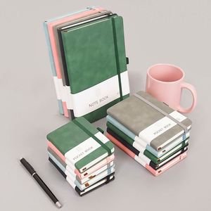 Wholesales Customized Design Classic Notebook A5 PU Leather Business <b>Journal</b> Hardcover Leather Office Note Books for Promotion - Product Image 6