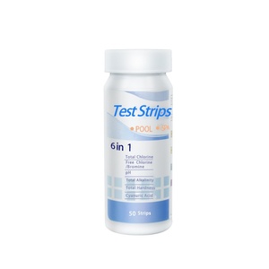 Testeur de qualité de l'eau de piscine 6-en-1 pour la détermination du chlore total, du <span class=keywords><strong>pH</strong></span>, du chlore résiduel et de l'alcalinité totale - Product Image 5