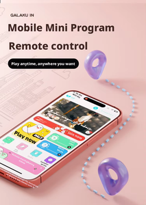 Vibrateur portable <span class=keywords><strong>à</strong></span> double commande sans fil - 10 modes de stimulation puissants, étanche, silencieux, de poche, compagnon d'orgasme B2B - Product Image 4