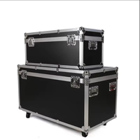 Étui de transport en aluminium sur mesure pour câbles et équipements de divertissement, portable, étanche, support OEM/ODM, taille personnalisable
