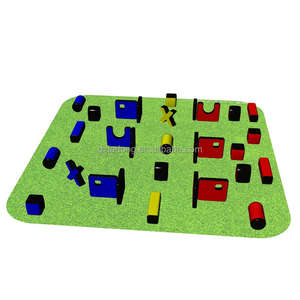 Bolas de gel Pistolas y <span class=keywords><strong>paintball</strong></span> Air Bunkers Arena Tiro con arco Campo DE LUCHA Etiqueta Obstáculos Juegos de tiro en la pared Juego de búnker inflable - Product Image 2