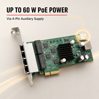 Tarjeta PCI Express ADLINK PCIe-GIE74V de 4 Puertos GigE Vision PoE para Visión Artificial AOI - En Stock