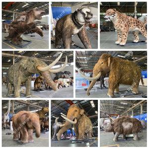 Zigong Lézard Bleu Âge de Glace Animal Arctique Animal Préhistorique Animatronic Animal <span class=keywords><strong>Mastodon</strong></span> Modèles - Product Image 4