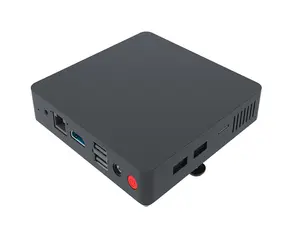 Mini Notebook Pc Fanless Industrial Pc Nano Box For Monitor 4*USB RJ45 HDM1 N3350 Mini Pc Box