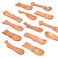 Cuillères à glace jetables en bois de hêtre naturel, écologiques, mini-cuillères pour desserts, cafés, fêtes, pique-niques (vente en gros)