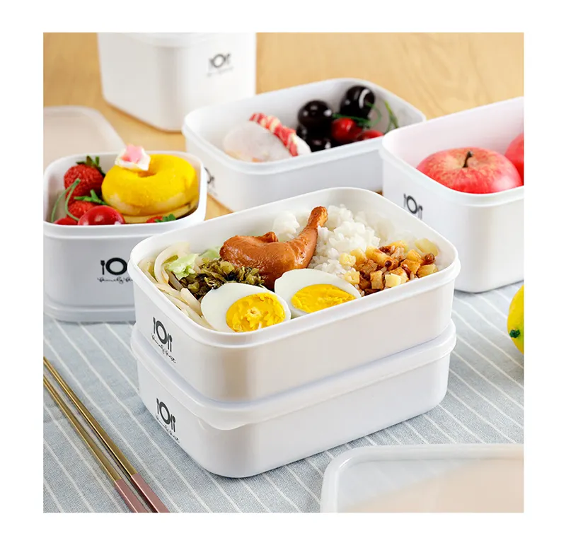 Plastic Bpa Gratis Voedselbewaardoos Met Deksel Koelkast Verzegelde Verse Bewaarcontainer Huishoudelijke Lunchbox