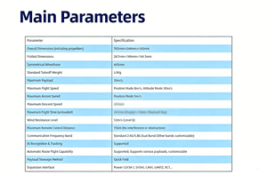 Manufacturer 10 Inch Thermal Imagery FPV Drone Payload 8KG 1500TVL GPS Night Vision 4K Carbon Fiber Race FPV full set UAV 20KM - Product Image 6