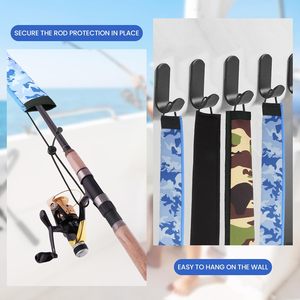 Custodia Protettiva in Neoprene Mimetico per Canna da Pesca - Ideale per Casting, Trolling e Spinning - Borsa da Viaggio e Custodia per la Conservazione - Product Image 4