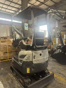 Nouvelle mini-excavatrice sur chenilles de 1 tonne, grue de construction hydraulique grise, excavatrice d'occasion de 1,8 tonne, 1 tonne, 2 tonnes - Product Image 5