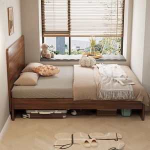 Marco <span class=keywords><strong>de</strong></span> <span class=keywords><strong>cama</strong></span> madre <span class=keywords><strong>de</strong></span> madera negra a rayas <span class=keywords><strong>de</strong></span> estilo europeo <span class=keywords><strong>de</strong></span> gran tamaño al por mayor <span class=keywords><strong>cama</strong></span> <span class=keywords><strong>de</strong></span> <span class=keywords><strong>arrastre</strong></span> <span class=keywords><strong>de</strong></span> tamaño pequeño diseño <span class=keywords><strong>de</strong></span> litera doble King moderna - Product Image 3