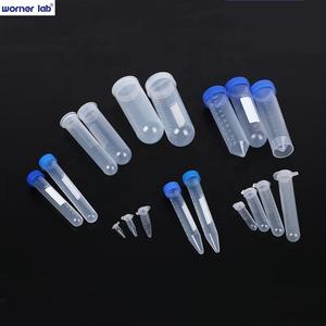 वर्नरलैब माइक्रो सेंट्रीफ्यूज ट्यूब, फ्लैट-टॉप स्नैप कैप के साथ 0.5 मिलीलीटर पॉलीप्रोपाइलीन ग्रेजुएटेड क्लियर प्लास्टिक सेंट्रीफ्यूज शीशियां - Product Image 4