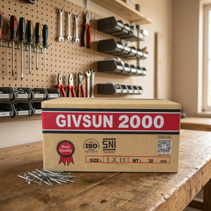 Clous Spécialisés Givsun & Carpet Installation, Revêtement Chrome – 1 pouce - Product Image 3