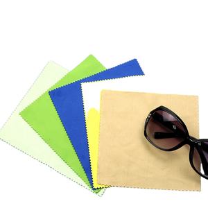 Nettoyage de lunettes en microfibre 100% polyester de haute qualité 15*18cm pour lunettes de soleil - Product Image 6