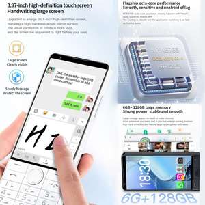 Potente Teléfono Inteligente DOOV R70 4G con Teclado, Android 13, MTK6765 Octa Core, 6 GB de RAM, 128 GB de ROM, Pantalla Táctil IPS de <span class=keywords><strong>4</strong></span> Pulgadas, Doble SIM, Mini Teléfono - Product Image 6