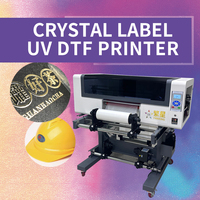 Imprimante d'étiquettes en cristal UV dtf utiliser Epson tête d'impression originale utiliser colle encre uv taille A3 FX300