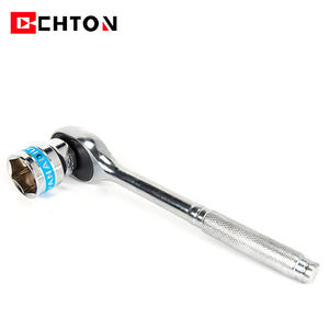 Juego de llaves de vaso Chton de 1/2 pulgada con punta esférica hexagonal, grado industrial, acero al cromo vanadio, herramienta mecánica para reparación automotriz - Product Image 1