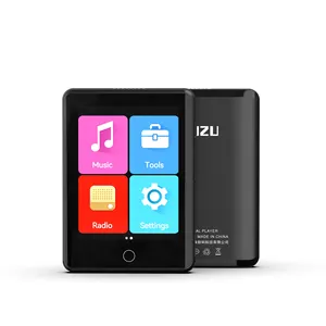 Ruizu M6 Mini MP3 âm nhạc Máy nghe nhạc bluetooth thể thao di động màn hình cảm ứng 8/16/32GB xây dựng trong bộ nhớ MP4 phim máy nghe nhạc