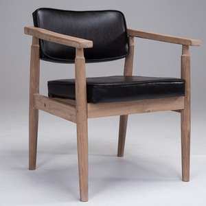 Restaurant design de luxe, chaises de salle à manger en tissu moderne, fauteuil d'école turque en bois massif pour hôtels - Product Image 6