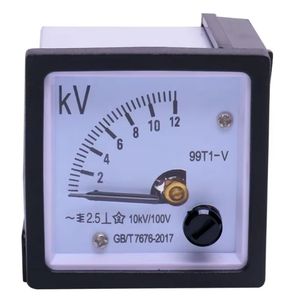 <span class=keywords><strong>Multimètre</strong></span> numérique MC 99T1 Ampèremètre Pointeur 50/5A 100/5A 800/5A Voltmètre Tête Mécanique <span class=keywords><strong>Transformateur</strong></span> 450V 10/0 kV - Product Image 1