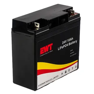 电动工具用深循环Lifepo4 24V 10Ah Lifepo4锂电池