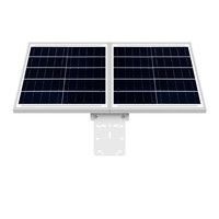 Panneau solaire monocristallin 30W 50W 60W 80W 100W 120W 160W 240W 320W 12V, module de charge PV avec batterie pour camping-car, bateau, caméra CCTV