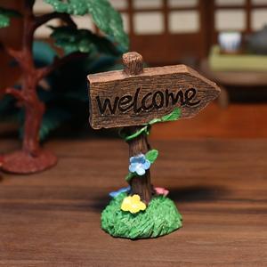 Support de peinture en résine, ensemble de décoration de <span class=keywords><strong>jardin</strong></span> miniature en résine avec balançoire, maison d'oiseaux et figurines d'hiboux dans un arbre pour <span class=keywords><strong>jardin</strong></span> féerique - Product Image 2