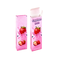 Boîte d'emballage portable personnalisable pour cartouche d'encre 1 ml, saveur fruitée premium
