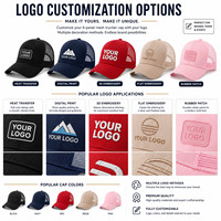 Gorra Trucker con Logotipo Personalizado, Gorra de Malla de 6 Paneles, Etiqueta Privada, Unisex, Gorra Deportiva con Cierre a Presión, Uniforme Corporativo para Equipos, Venta al Por Mayor OEM