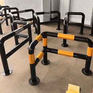 조립이 간편한 이동식 금속 철제 바리케이드 도로 교통 군중 통제 안전 장벽 - Product Image 3