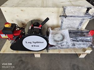 NOVITÀ: Spaccalegna Elettrico JQSP8T 2.2kw 8 Tonnellate, Certificato CE ISO, Velocità Rapida 2 Secondi, Componenti Essenziali per la Foresta - Product Image 3