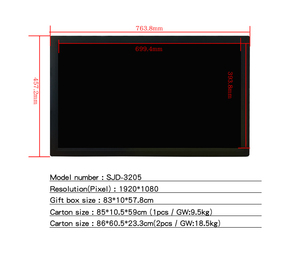 Marco de Fotos Digital LCD de 32 Pulgadas, 1080P HD IPS, Reproductor de Publicidad para Exhibición de Productos en Tiendas - Product Image 4