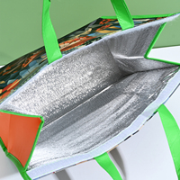 Sac isotherme personnalisé en non-tissé, sac à lunch thermique en gros avec logo personnalisé pour les courses et les pique-niques