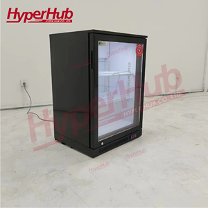 Refrigerador Compacto con Puerta de Vidrio y Enfriamiento por Aire para Almacenar Botellas de Cerveza Artesanal <span class=keywords><strong>en</strong></span> las Zonas Traseras de <span class=keywords><strong>Bares</strong></span> Modernos <span class=keywords><strong>en</strong></span> <span class=keywords><strong>el</strong></span> Centro de la Ciudad - Product Image 1