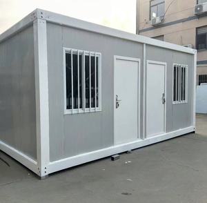20ft mô-đun tạm thời có thể tháo rời <span class=keywords><strong>container</strong></span> nhà để xe đúc sẵn Di động phẳng <span class=keywords><strong>container</strong></span> nhà Bảng điều khiển bánh sandwich - Product Image 6