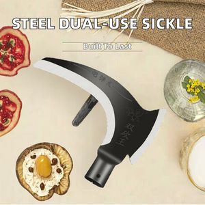 Thép Không Gỉ Trang Trại Tay Liềm Với Gỗ Xử Lý 1.5Mm Độ Dày Lưỡi Dual-Mục Đích Thu hoạch & Làm cỏ Công Cụ - Product Image 2